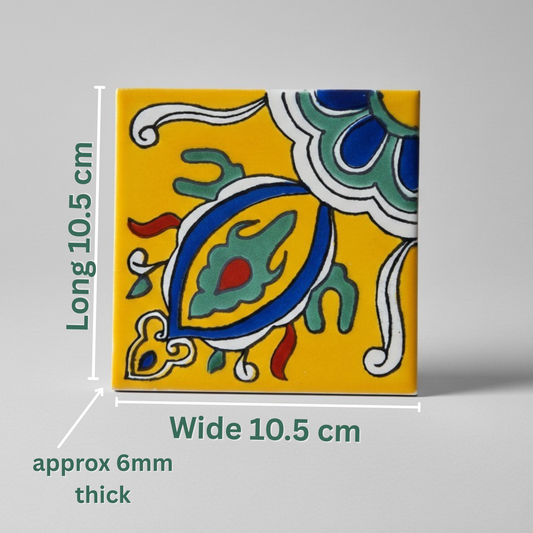 Orlando Handmade 10.5cm Tile