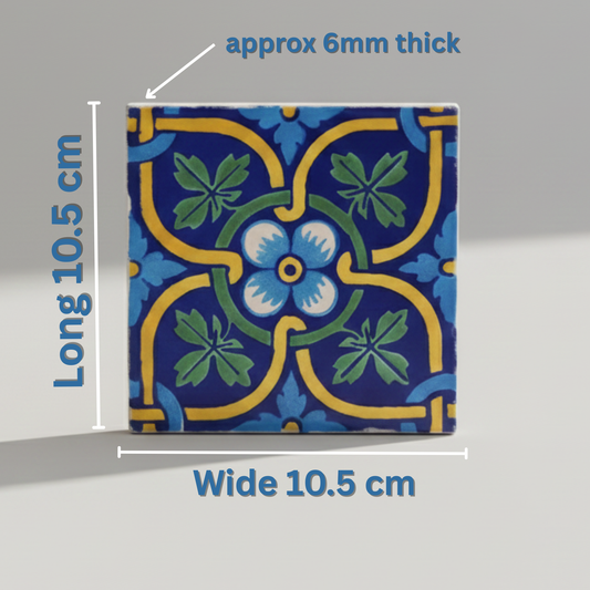 Zacarias Handmade 10.5cm Tile