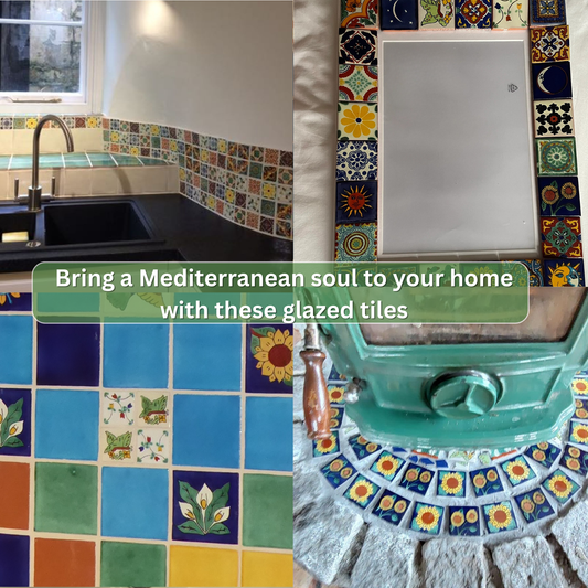 "México Naturaleza" Tile Collection - 50 x 5cm Handmade Tiles