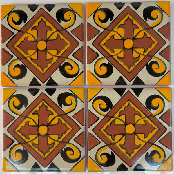 Ria Limited Edition Handmade 10.5cm Tile