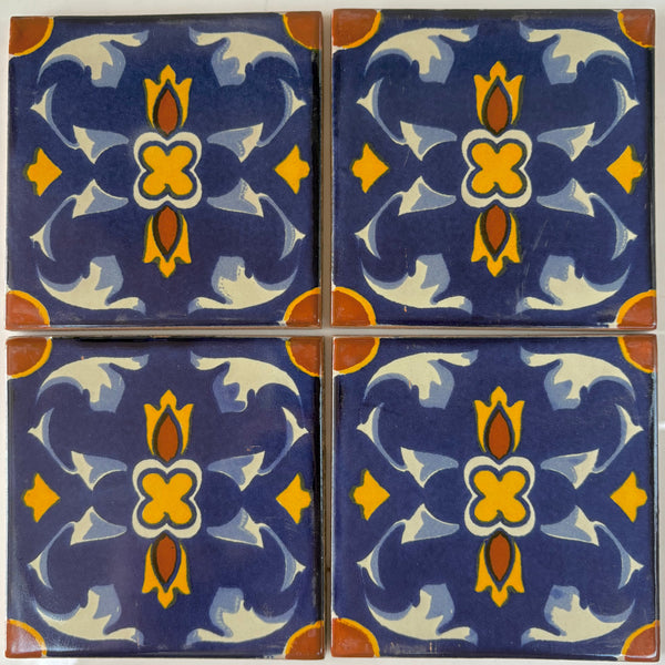 Ximena Limited Edition Handmade 10.5cm Tile