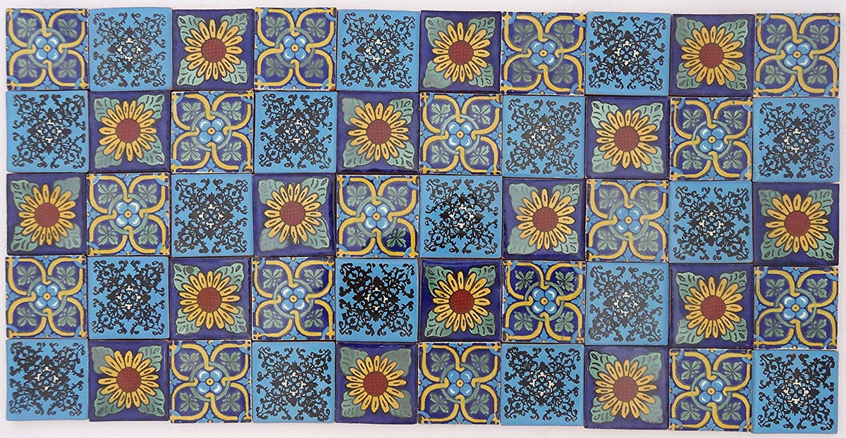 Tumia LAC Handgemachte Talavera Fliesen – Traditionelle Keramikfliesen Aus Mexiko