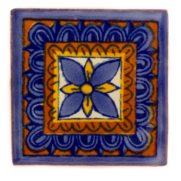 "Hermosos Patrones" Tile Collection - 50 x 5cm Assorted Talavera Mexican Handmade Tiles