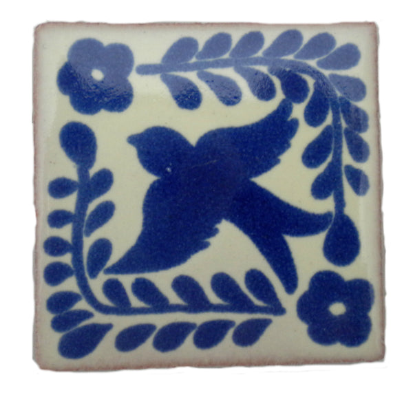 "Azul y Blanco" Tile Collection - 50 x 5cm Assorted Talavera Mexican Handmade Tiles