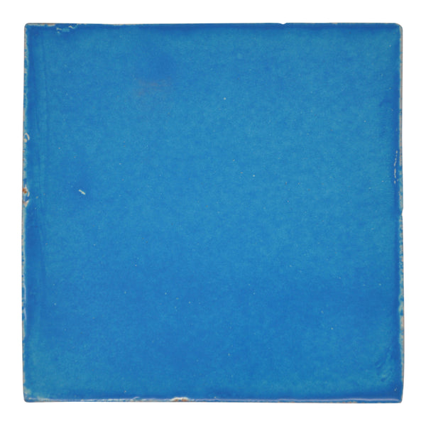 "Azul Brillante" Tile Collection - 25 x 10.5cm Assorted Talavera Mexican Handmade Tiles