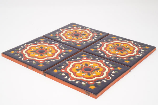 Isla Handmade Relief 10.5cm Tile