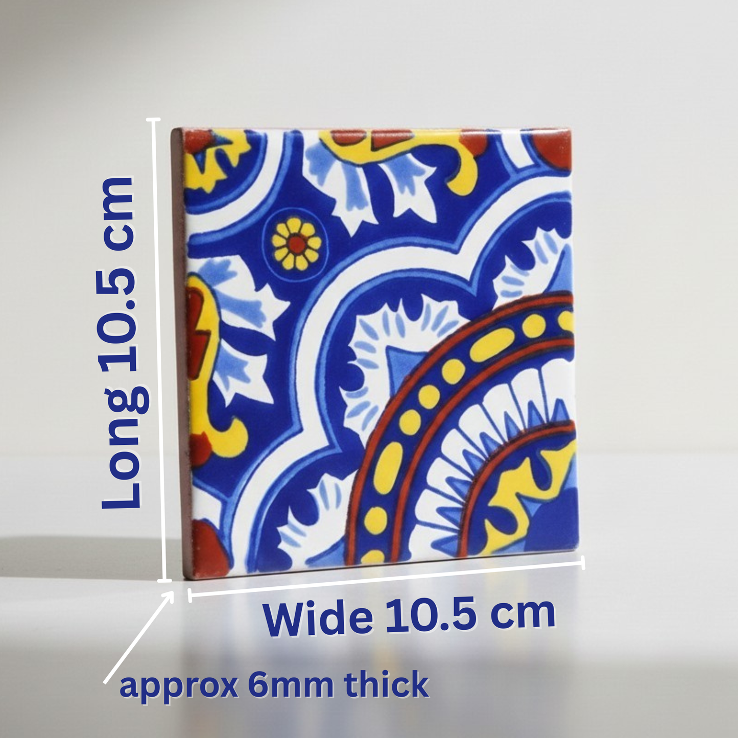 Vicente Handmade 10.5cm Tile