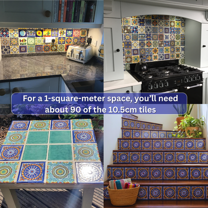 Nesto Handmade 10.5cm Tile