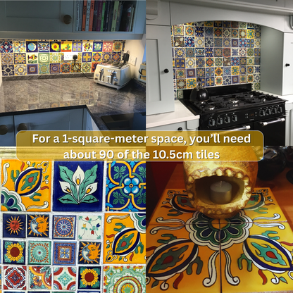 Orlando Handmade 10.5cm Tile