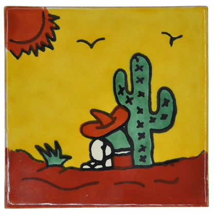 Alonzo Handmade 10.5cm Tile