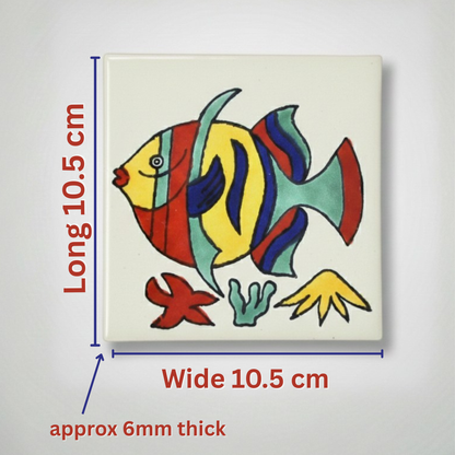 Edmundo Handmade 10.5cm Tile