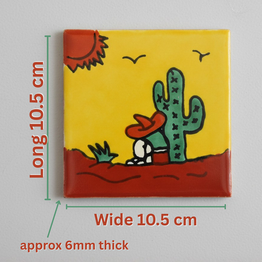 Alonzo Handmade 10.5cm Tile