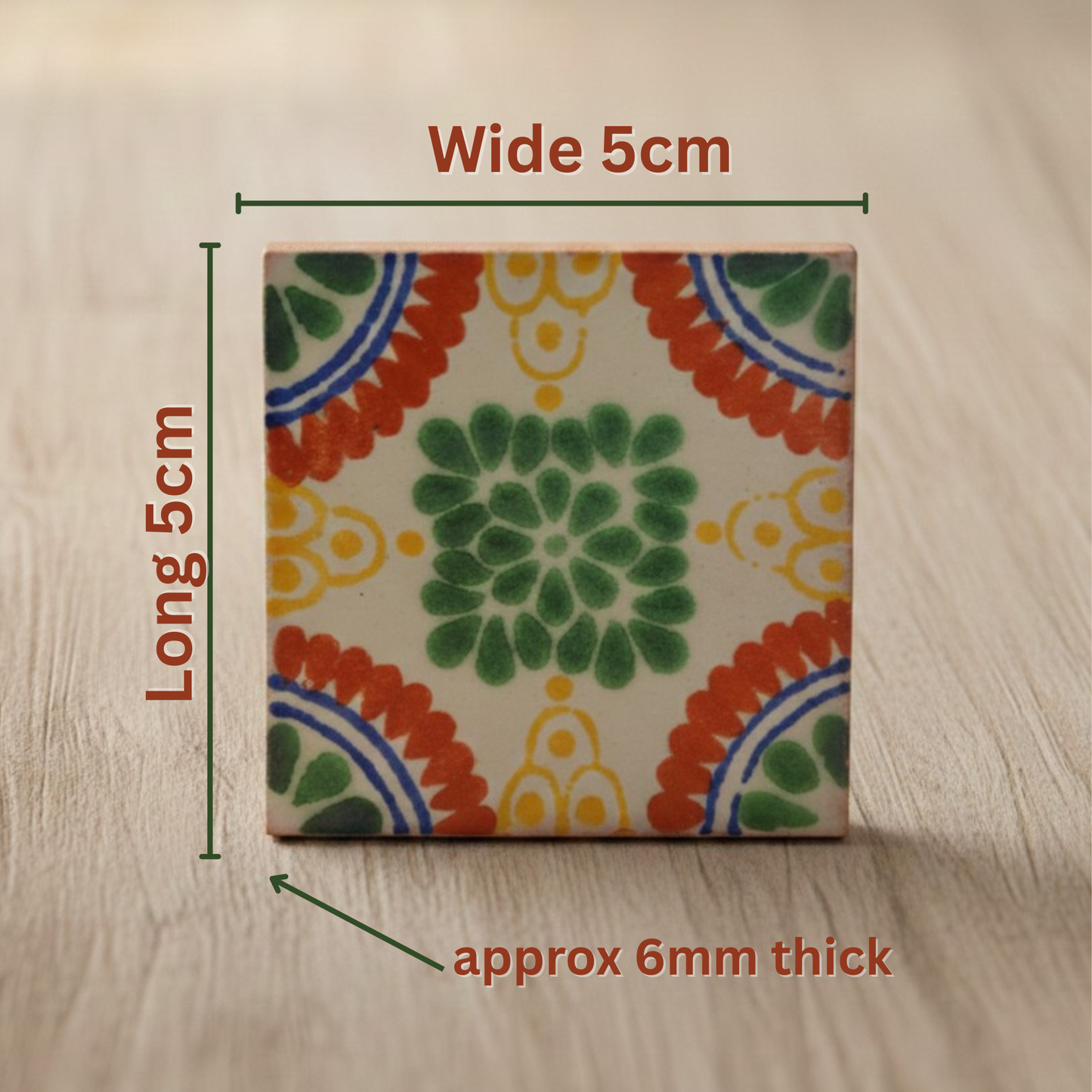 Madalena Handmade 5cm Tile