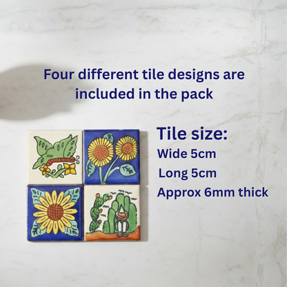 "México Naturaleza" Tile Collection - 50 x 5cm Handmade Tiles