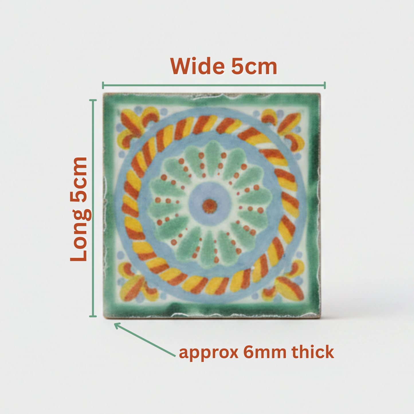 Quinta Handmade 5cm Tile