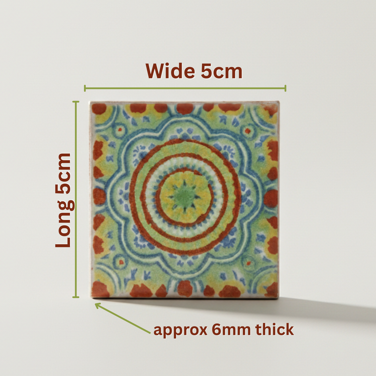 Bernicia Handmade 5cm Tile