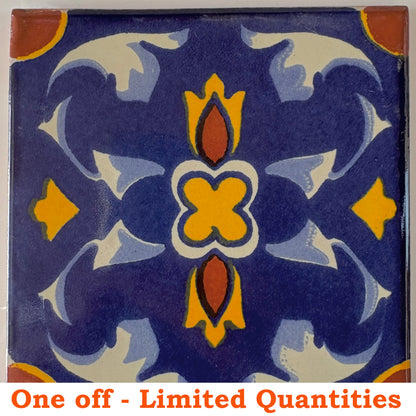 Ximena Limited Edition Handmade 10.5cm Tile