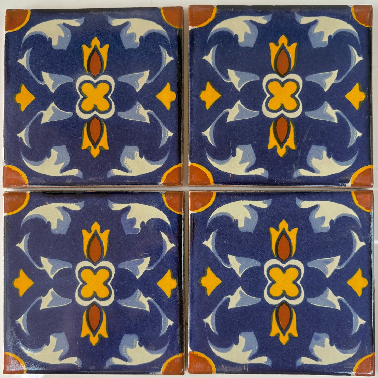 Ximena Limited Edition Handmade 10.5cm Tile