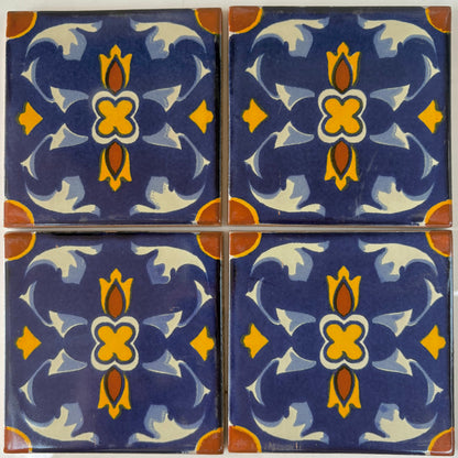 Ximena Limited Edition Handmade 10.5cm Tile