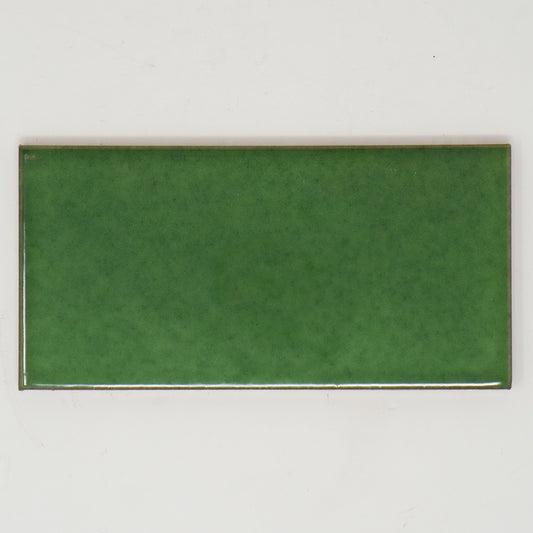 Misty Green Brick Shape Tile (6x3 inch)