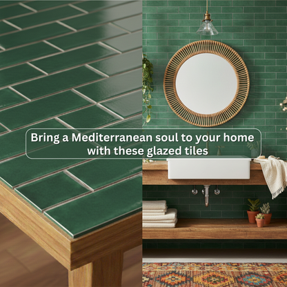 Bottle Brick Shape Tile (6x3 inch)