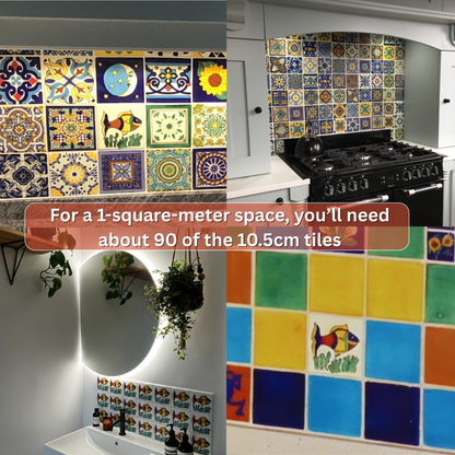 Felix Handmade 10.5cm Tile