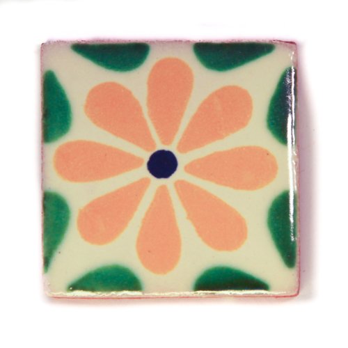 "Los Florals" Tile Collection - 50 x 5cm Assorted Talavera Mexican Handmade Tiles
