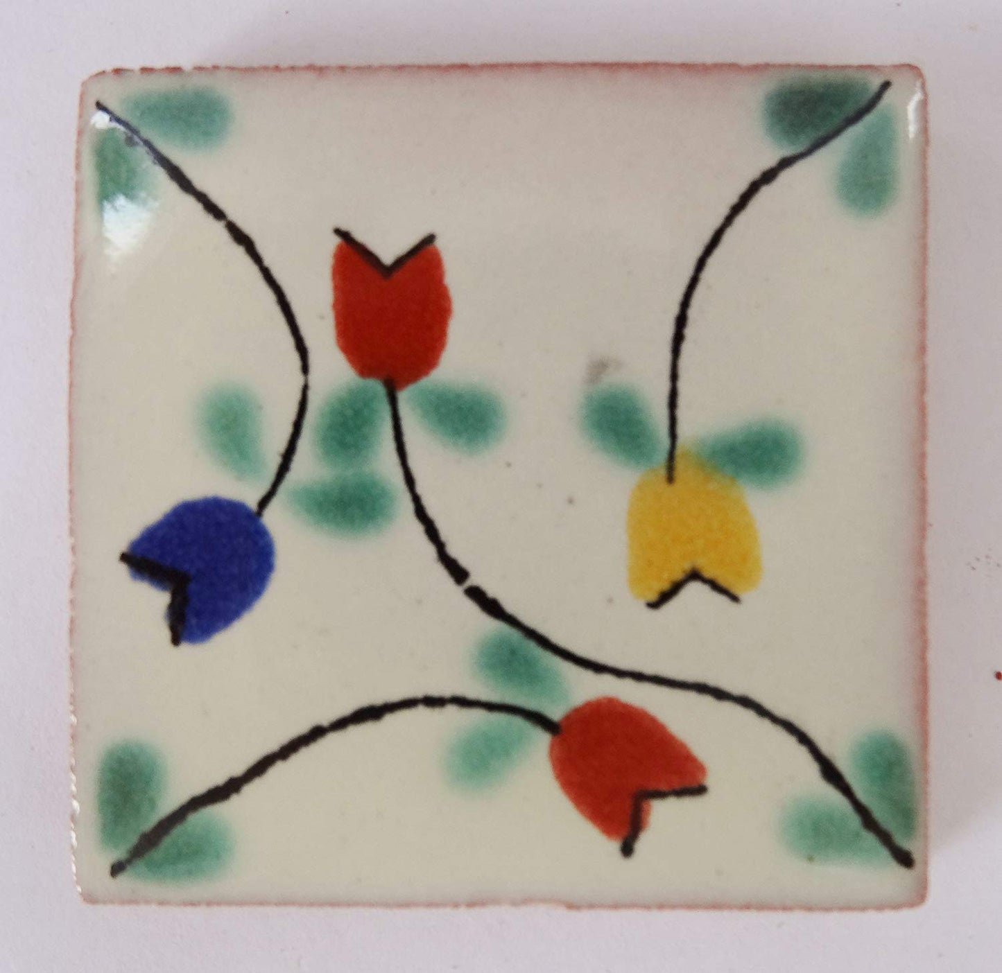 "Los Florals" Tile Collection - 50 x 5cm Assorted Talavera Mexican Handmade Tiles