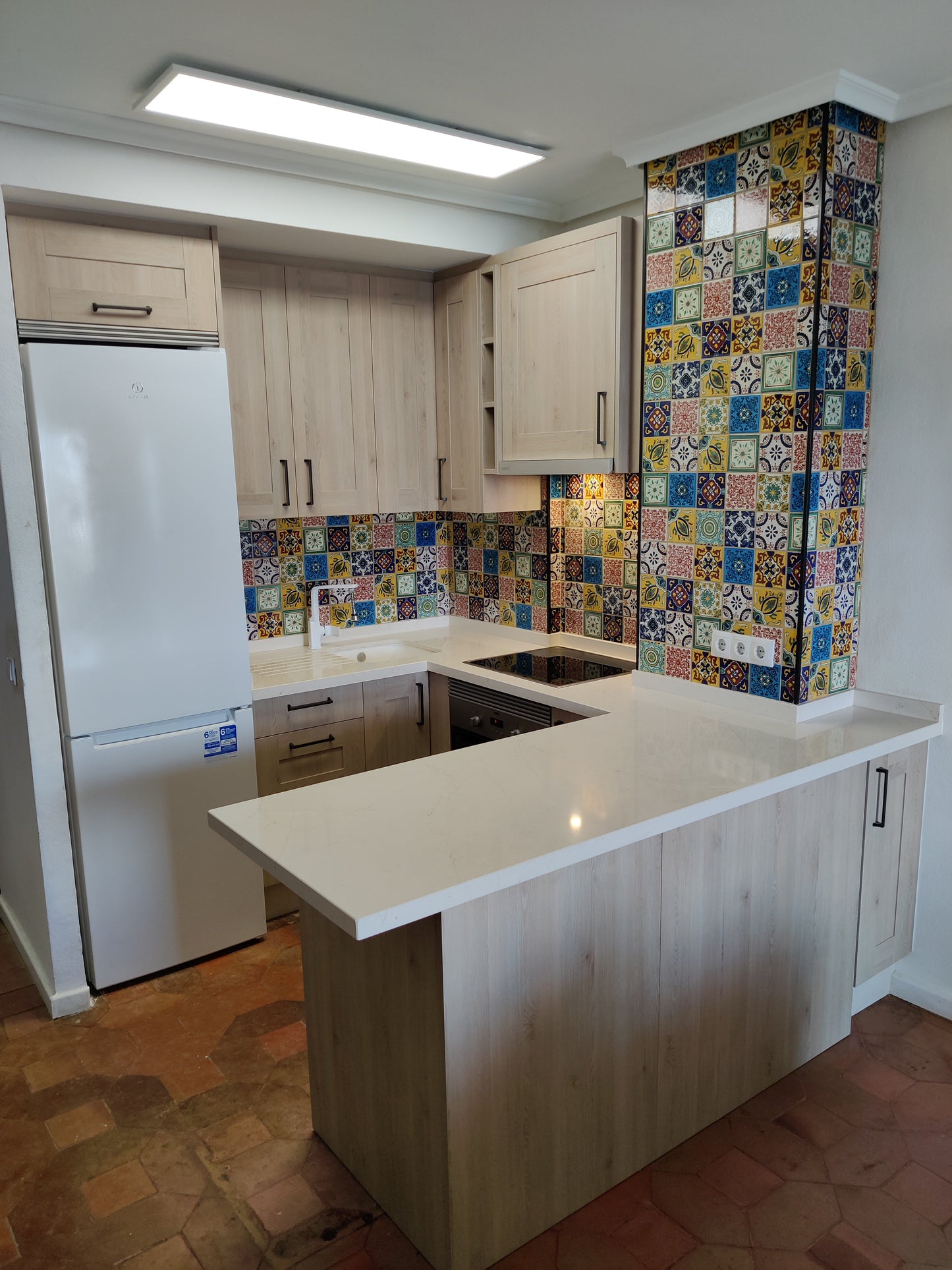 "Aleatorio" Tile Collection - 36 x 10.5cm Assorted Talavera Mexican Handmade Tiles