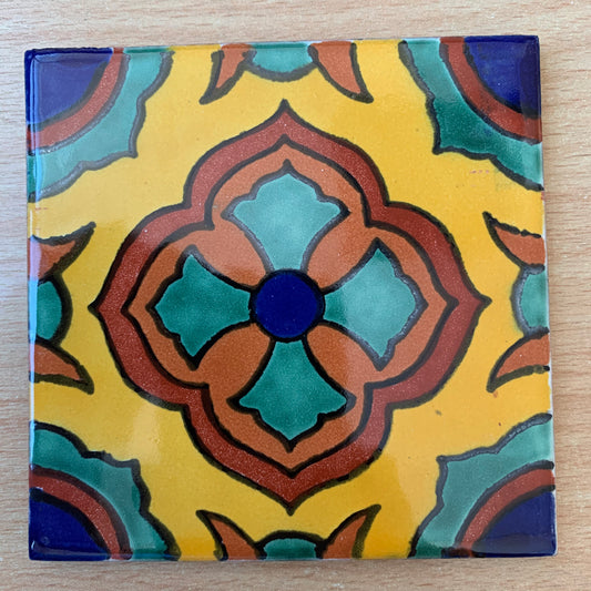 New Handmade 10.5cm Tile #46