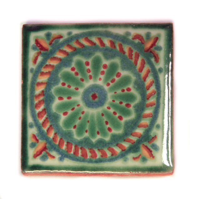 "Hermosos Patrones" Tile Collection - 50 x 5cm Assorted Talavera Mexican Handmade Tiles