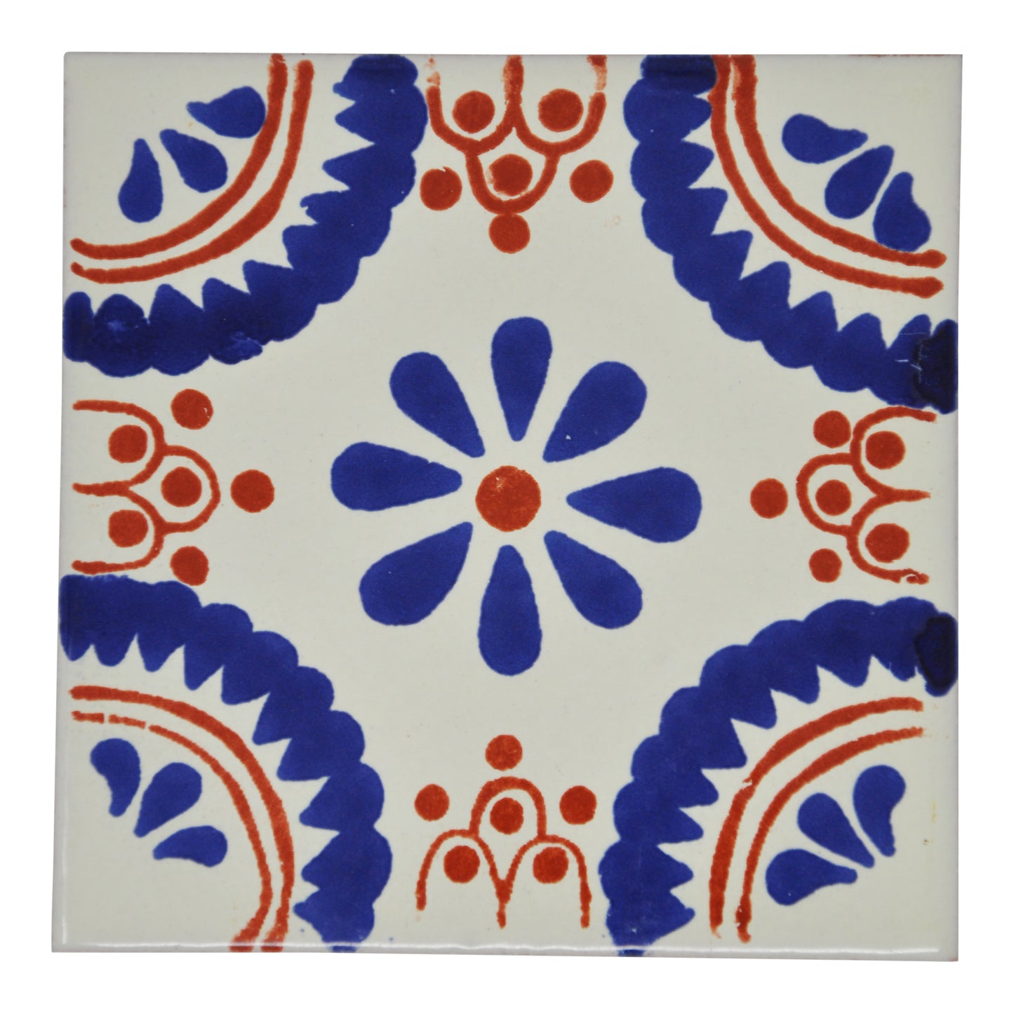"Notas de Naranja" Tile Collection - 25 x 10.5cm Assorted Talavera Mexican Handmade Tiles