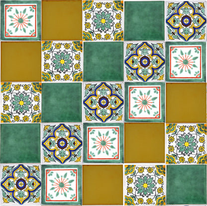 "Fresco" Tile Collection - 25 x 10.5cm Handmade Tiles