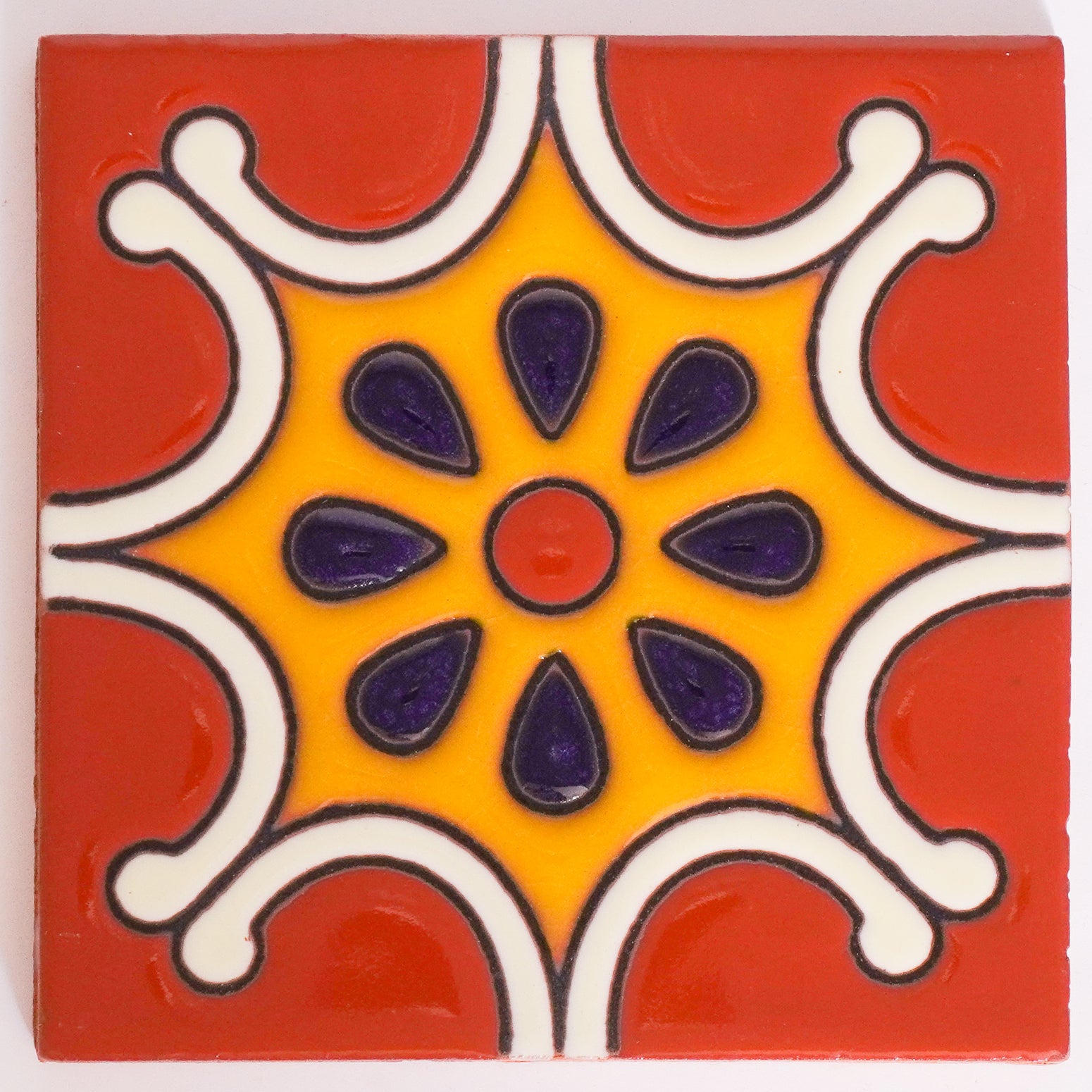 Maya Handmade Relief 10.5cm Tile
