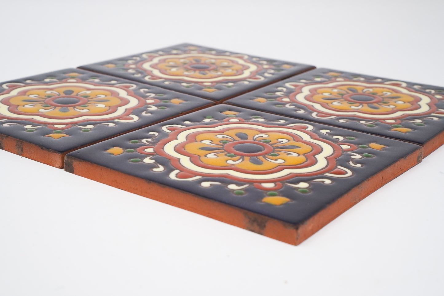 Isla Handmade Relief 10.5cm Tile