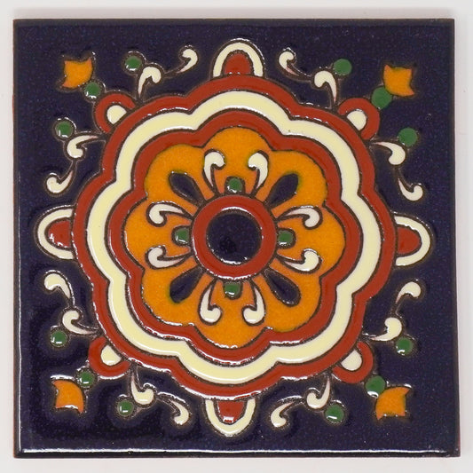 Isla Handmade Relief 10.5cm Tile
