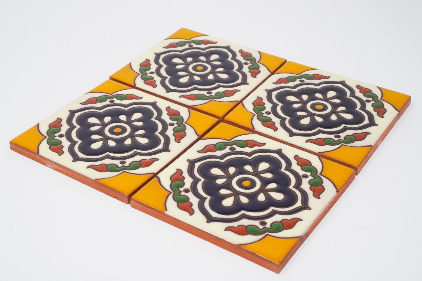 Rosa Handmade Relief 10.5cm Tile