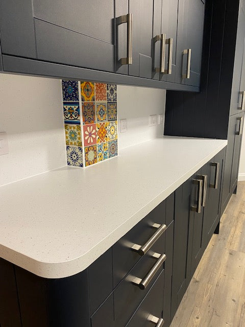 "Aleatorio" Tile Collection - 36 x 10.5cm Assorted Talavera Mexican Handmade Tiles